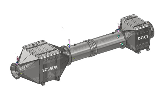 SCR Denitrification - Low-Nitrogen Transformation - Nitrogen Oxide (NOₓ) Treatment - Low-Nitrogen Transformation - DOCF - Diesel Particulate Filter (DPF) - Dry-Type Black Smoke Purifier - Generator Set Exhaust Treatment - Dry-Type Black Smoke Purification Equipment
