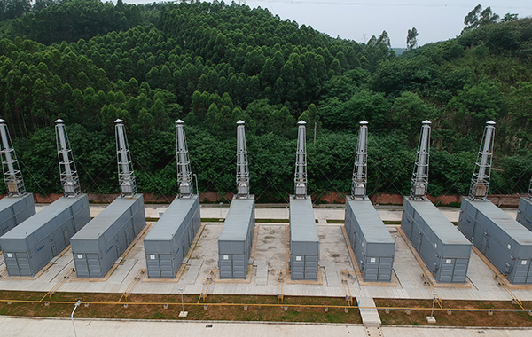 Waste gas treatment of standby power supply (2)