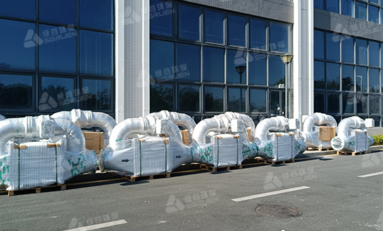 颗粒捕集器 干式净化器 发电机组尾气治理 备用发电机组尾气净化 黑烟治理 发动机尾气治理 (5)